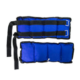Kit de pesas tobilleras deportivas ajustables 5 Kilos