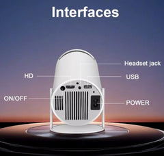 PROYECTOR LED 110V ULTRA HD FREE HIGH DYNAMIC RANGE HY300 PRO