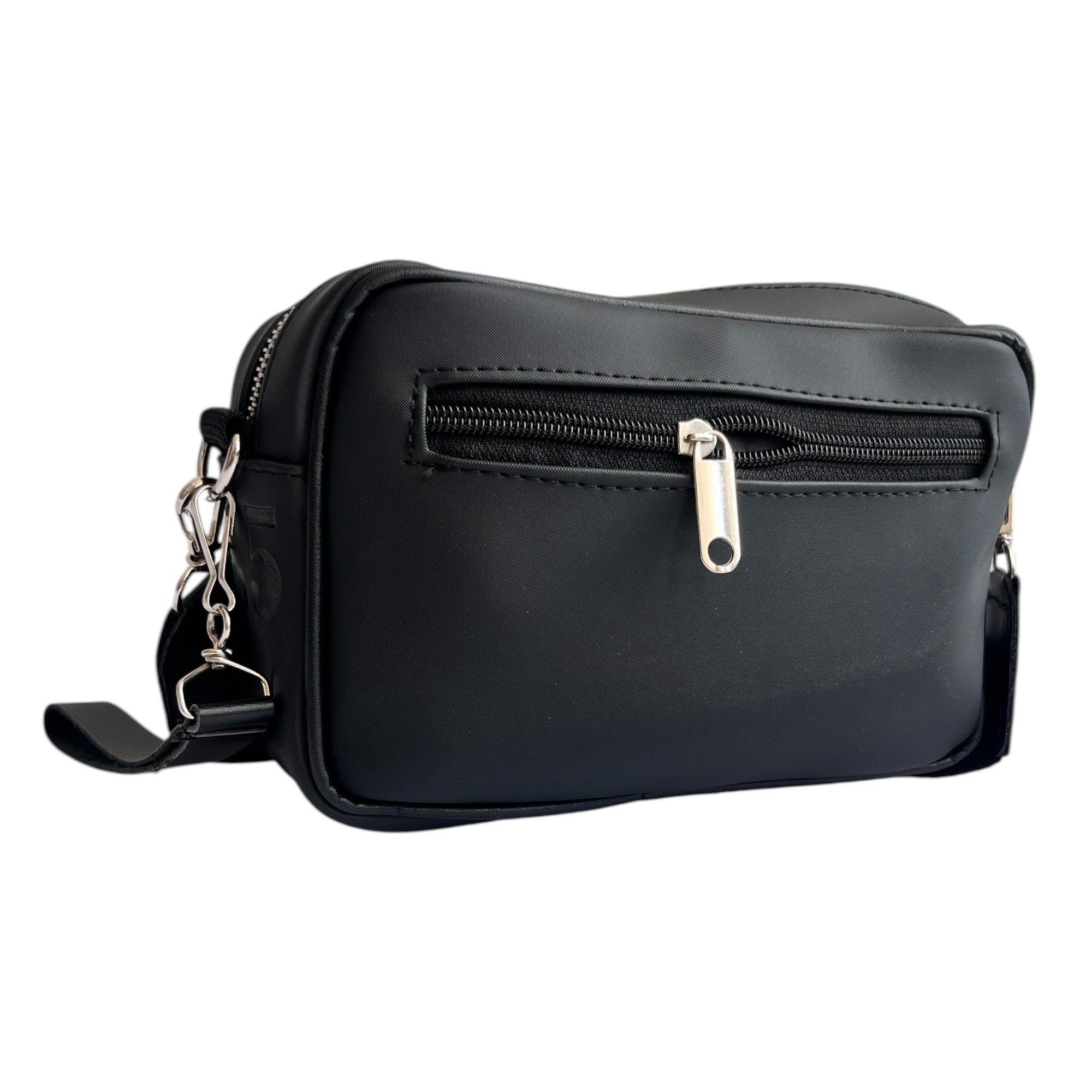 Carriel negro para hombre estilo urbano | Bolso California Original
