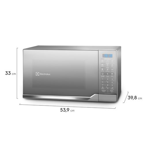 Horno Microondas ELECTROLUX 0.9 EMDO 25 Ltrs Gris