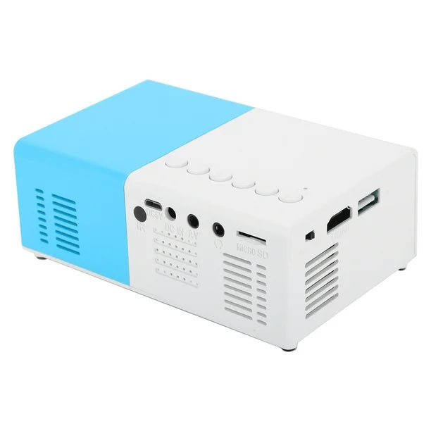 Video beam led proyector YG300 600 lúmenes portátil