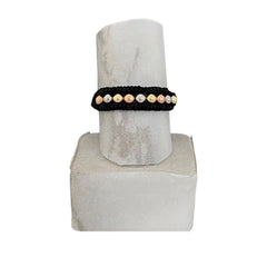 Anillo de oro 18K tejido ajustable y 3 tonos Ref: A4