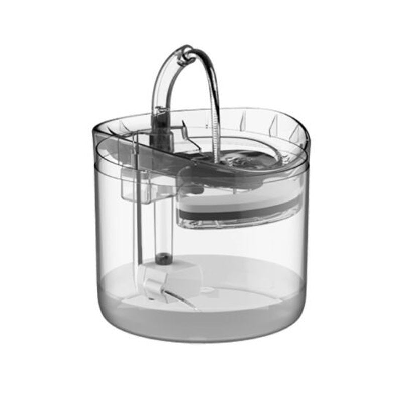 Bebedero fuente de grifo para mascotas con filtro purificador 2L