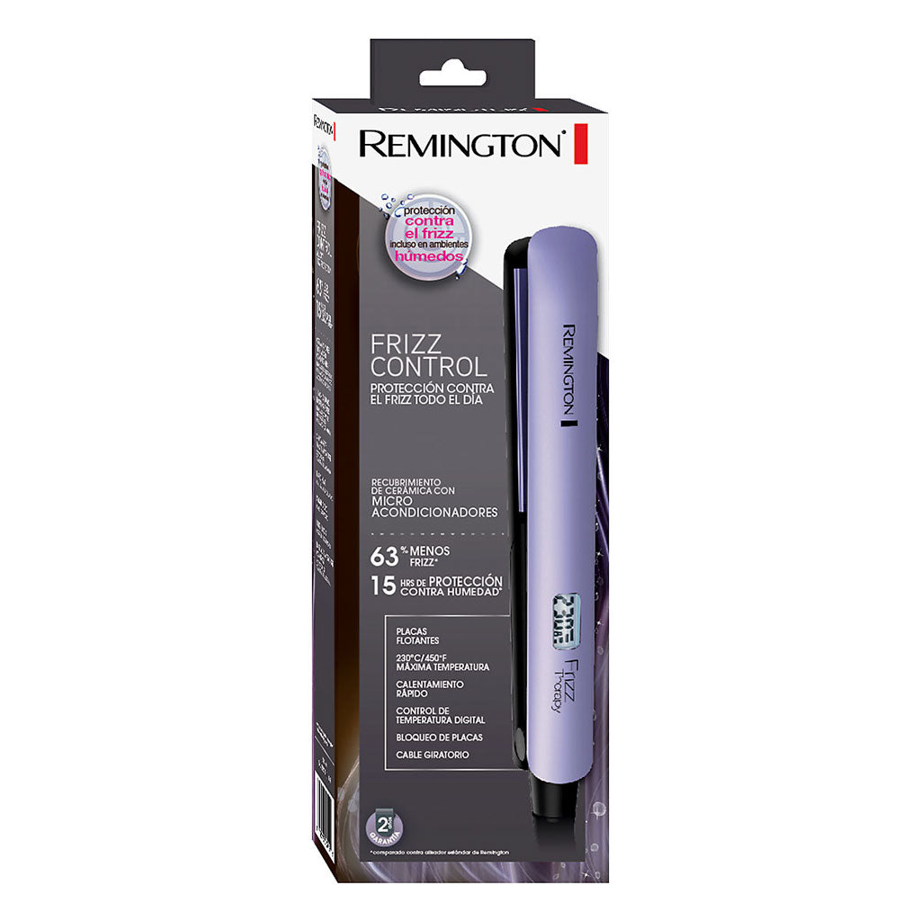 Plancha alisadora Remigton Frizz Control cerámica Original S8510