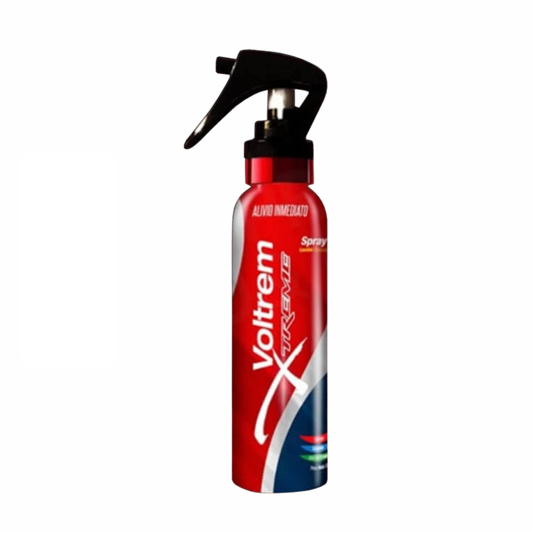 Combo FlexFit Rodillera con gel de rotula y Voltrem Spray muscular