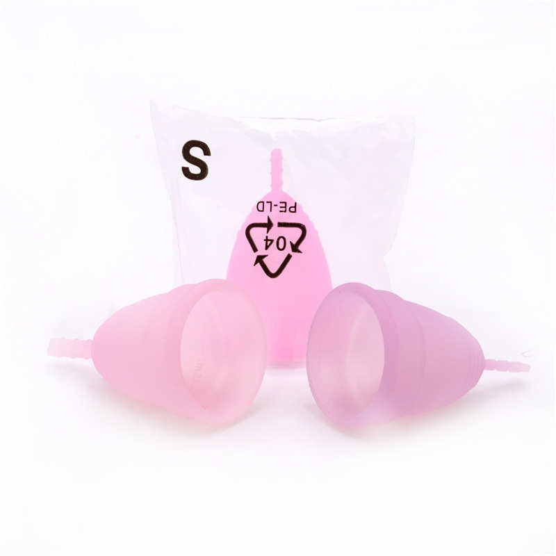 Copa menstrual hipoalergénica de silicona médica