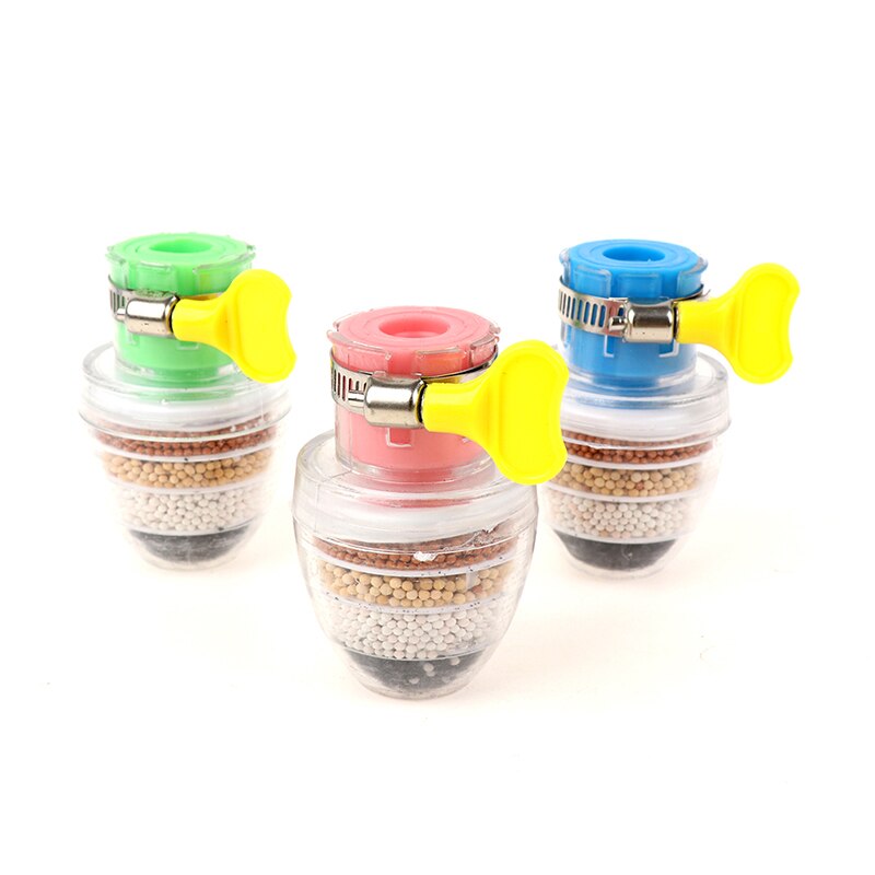 Filtro purificador de agua universal para llave de grifo